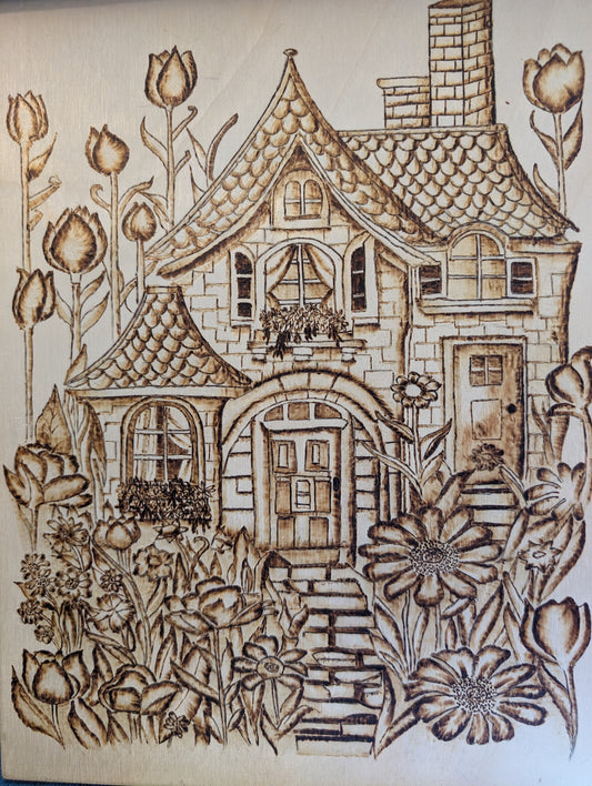 Fantasy fairy house
