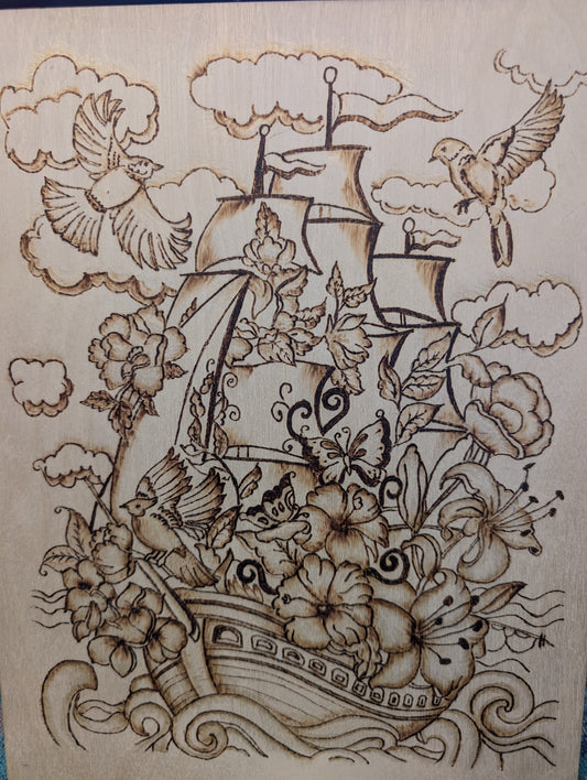 Fantasy boat