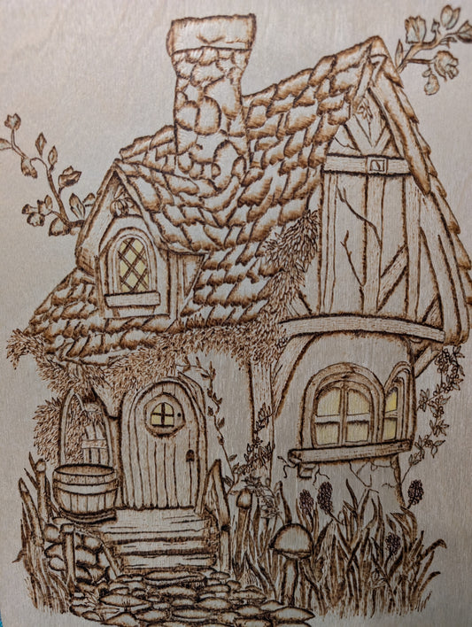 Fantasy fairy house